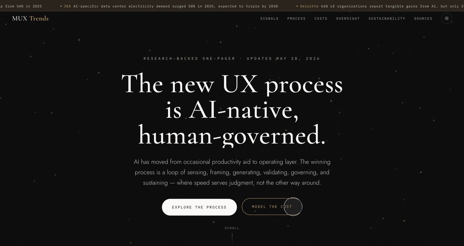 MUX, AI-native design framework
