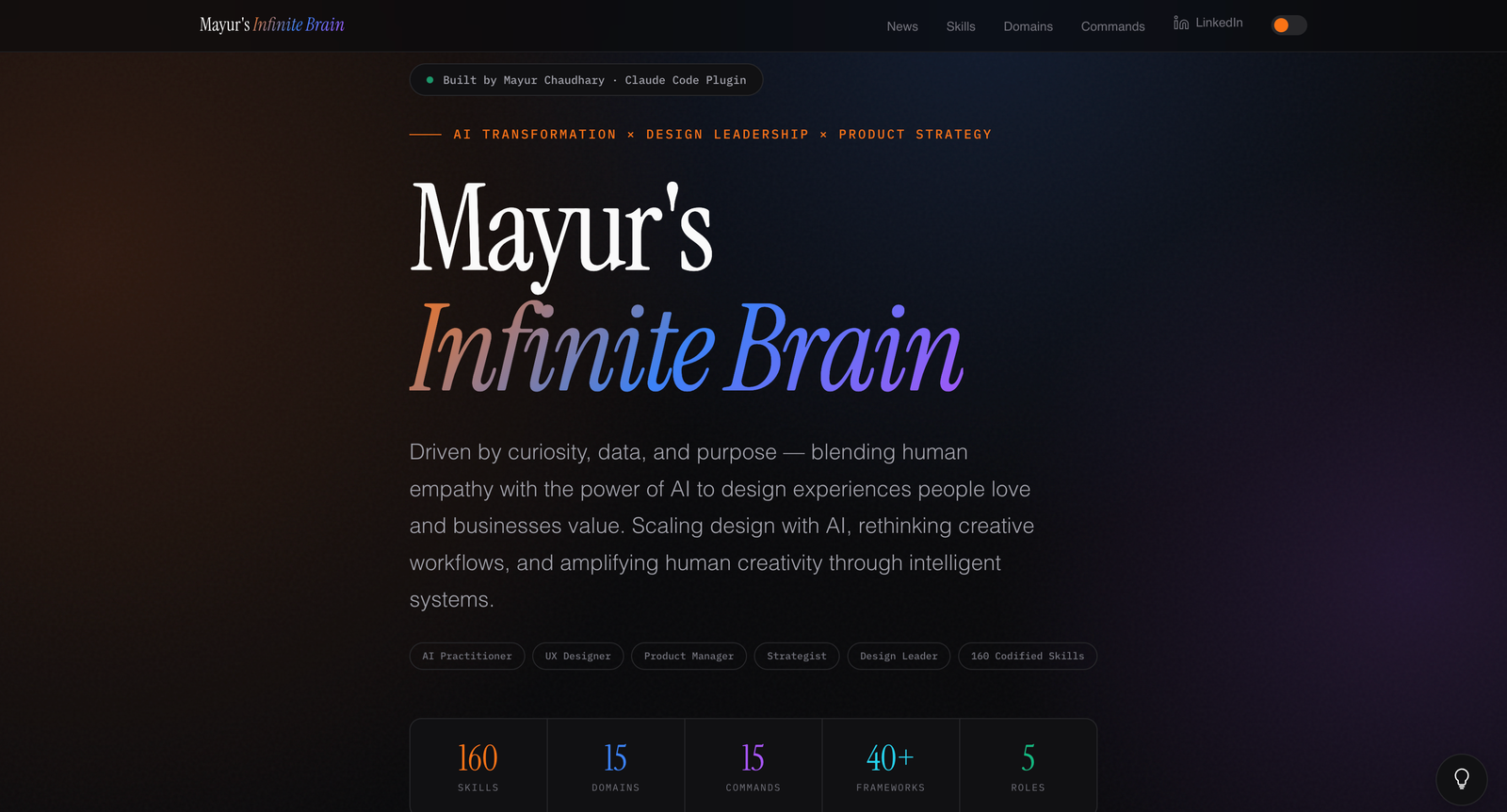 Mayur's Infinite Brain