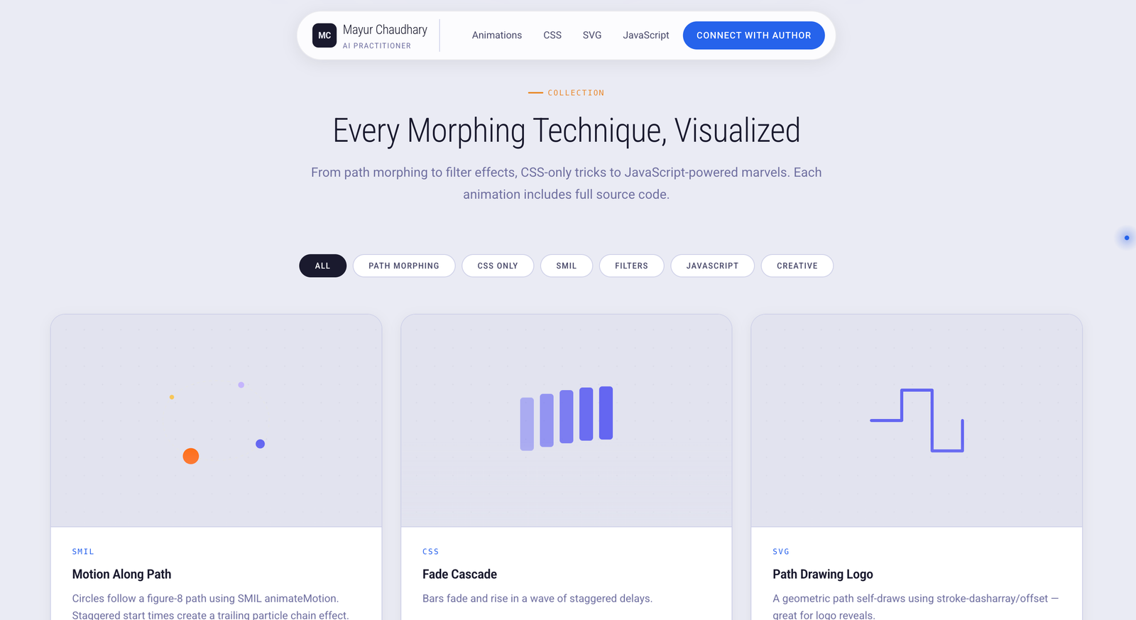 Morphing Shapes
